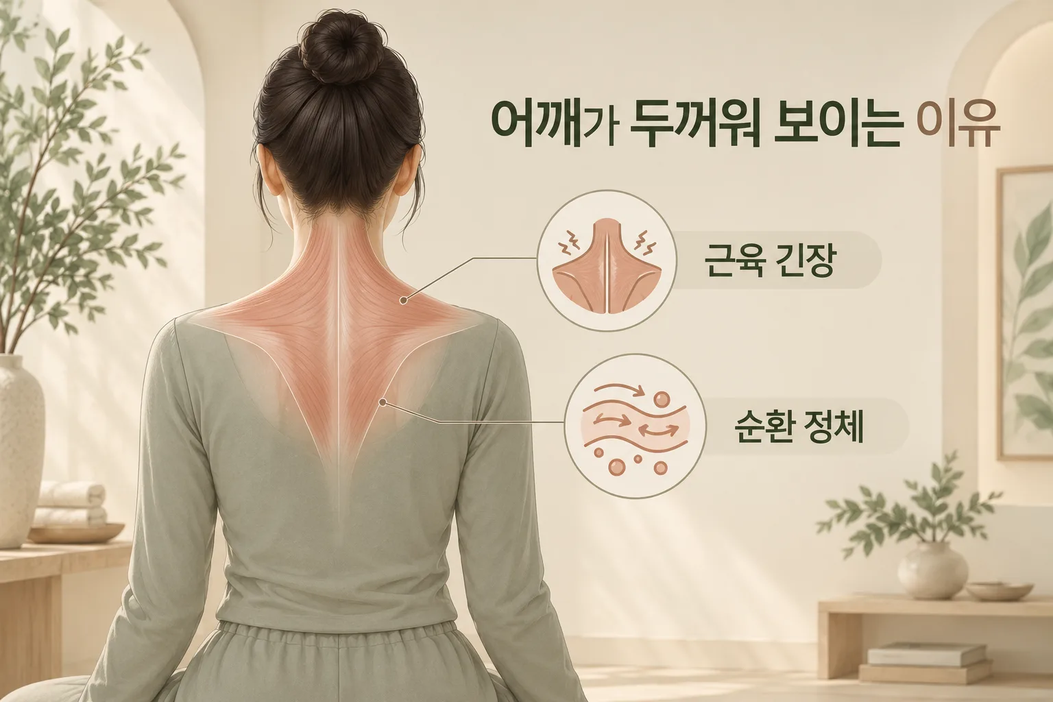 승모근 위치 설명 이미지